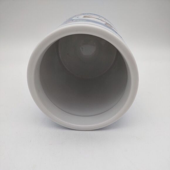 VTG Country Goose Ceramic Jar 80s George Good Fabrizio Japan 1985 Utensil Holder - Picture 4 of 4